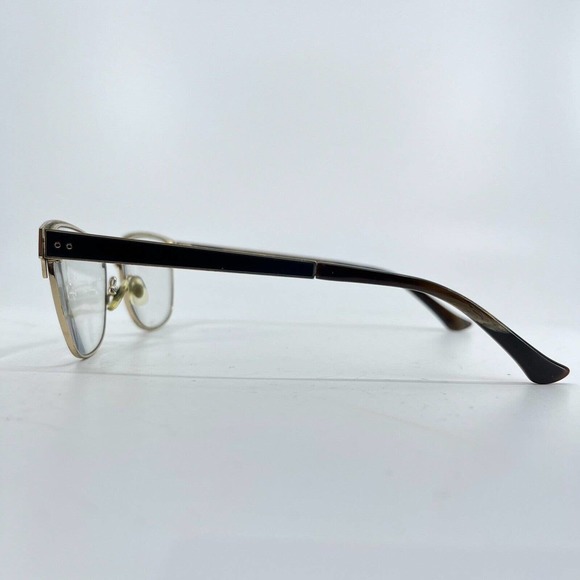 PRODESIGN DENMARK 4137 c. 6021 Black Gold Horn Rim 53-17-140mm H7209 - Picture 3 of 7